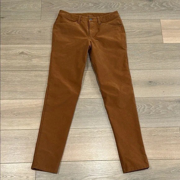 LULULEMON Copper Brown‎ ABC Pant Slim 34” *Utilitech Abrasion Resistant Pants 31